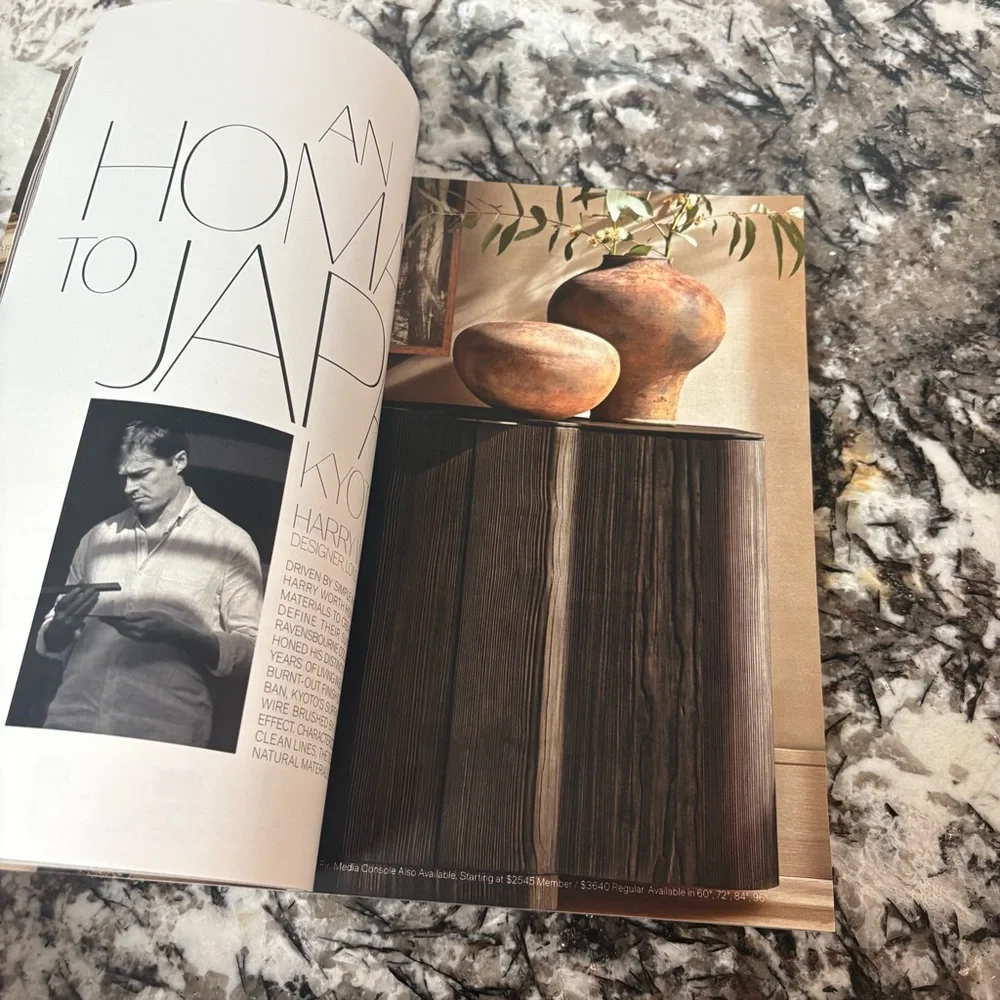 Restoration Hardware Interiors Fall 2025 Catalog Sourcebook